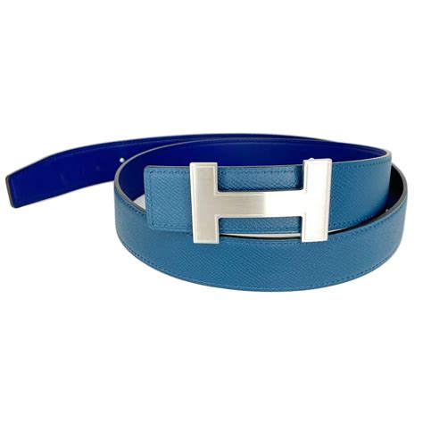 dark blue hermes belt